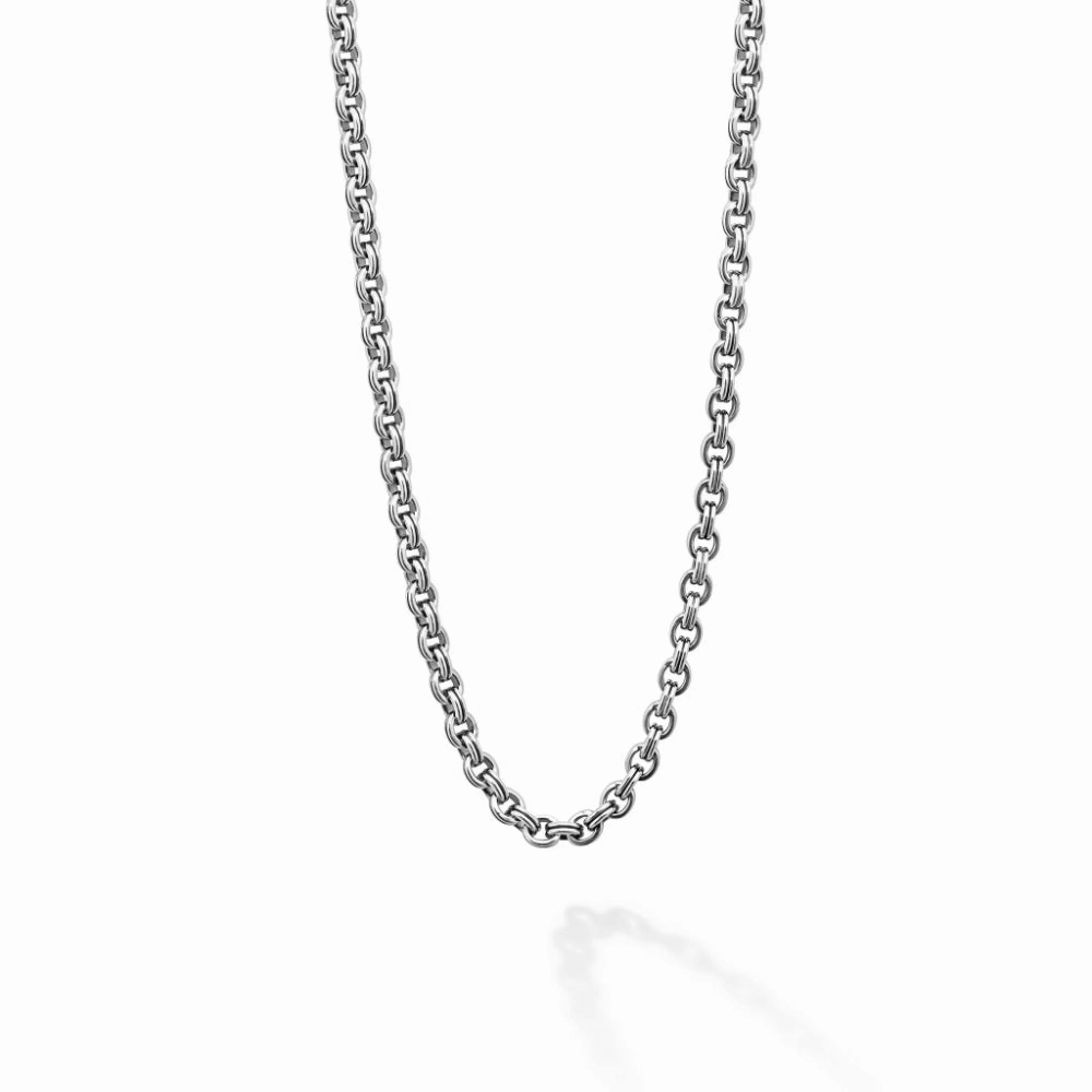 Lagos Anthem Double Link Chain Necklace, 4mm