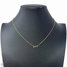 Love Pendant Necklace Sterling Silver Unbranded