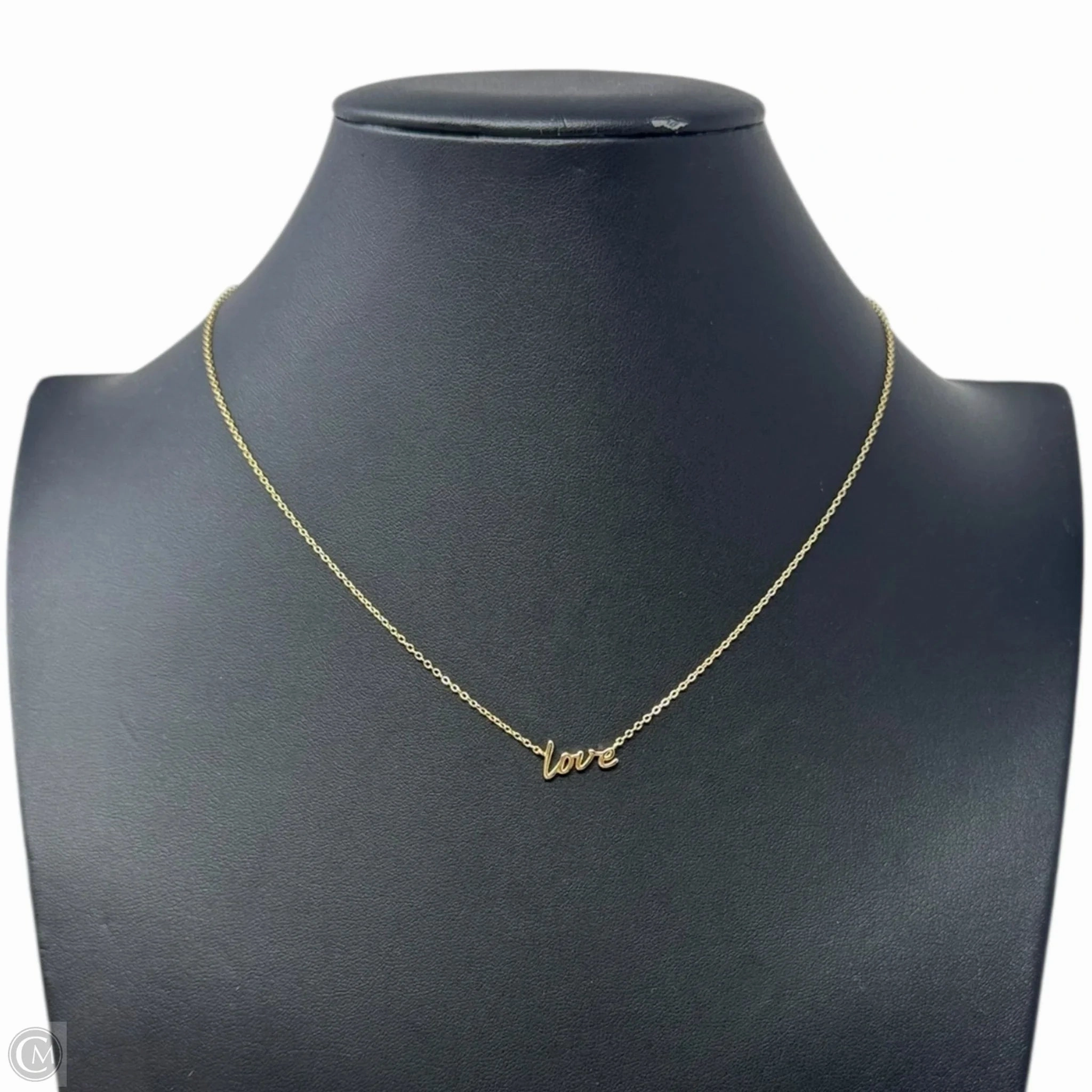 Love Pendant Necklace Sterling Silver Unbranded