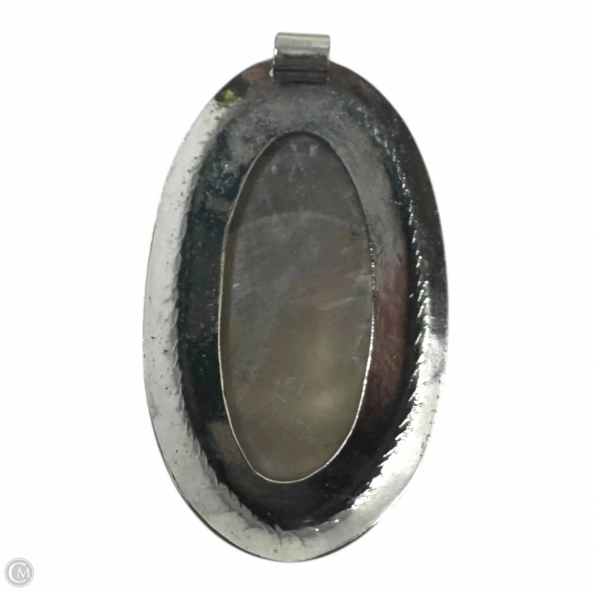 Mabe Pearl Oval Pendant