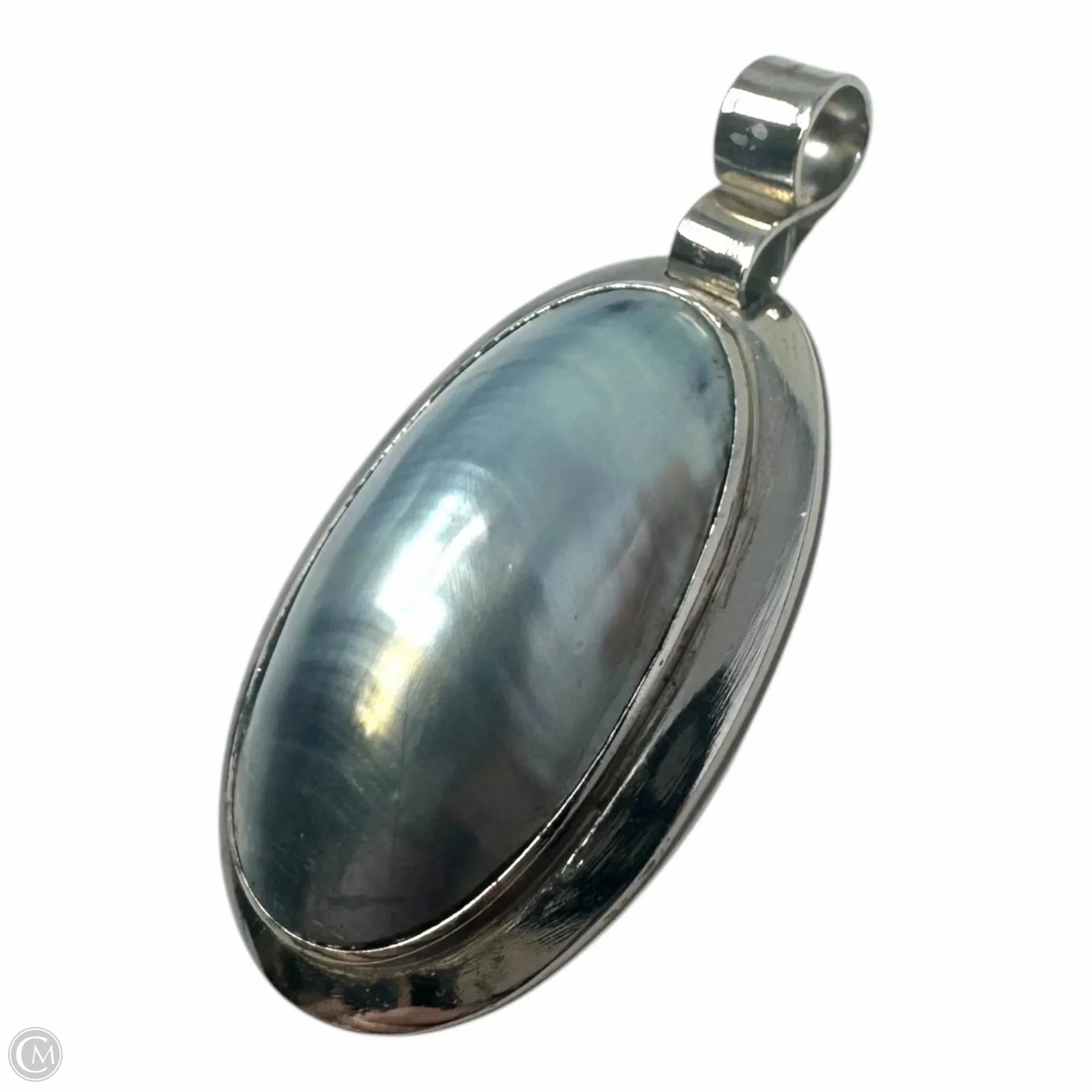 Mabe Pearl Oval Pendant