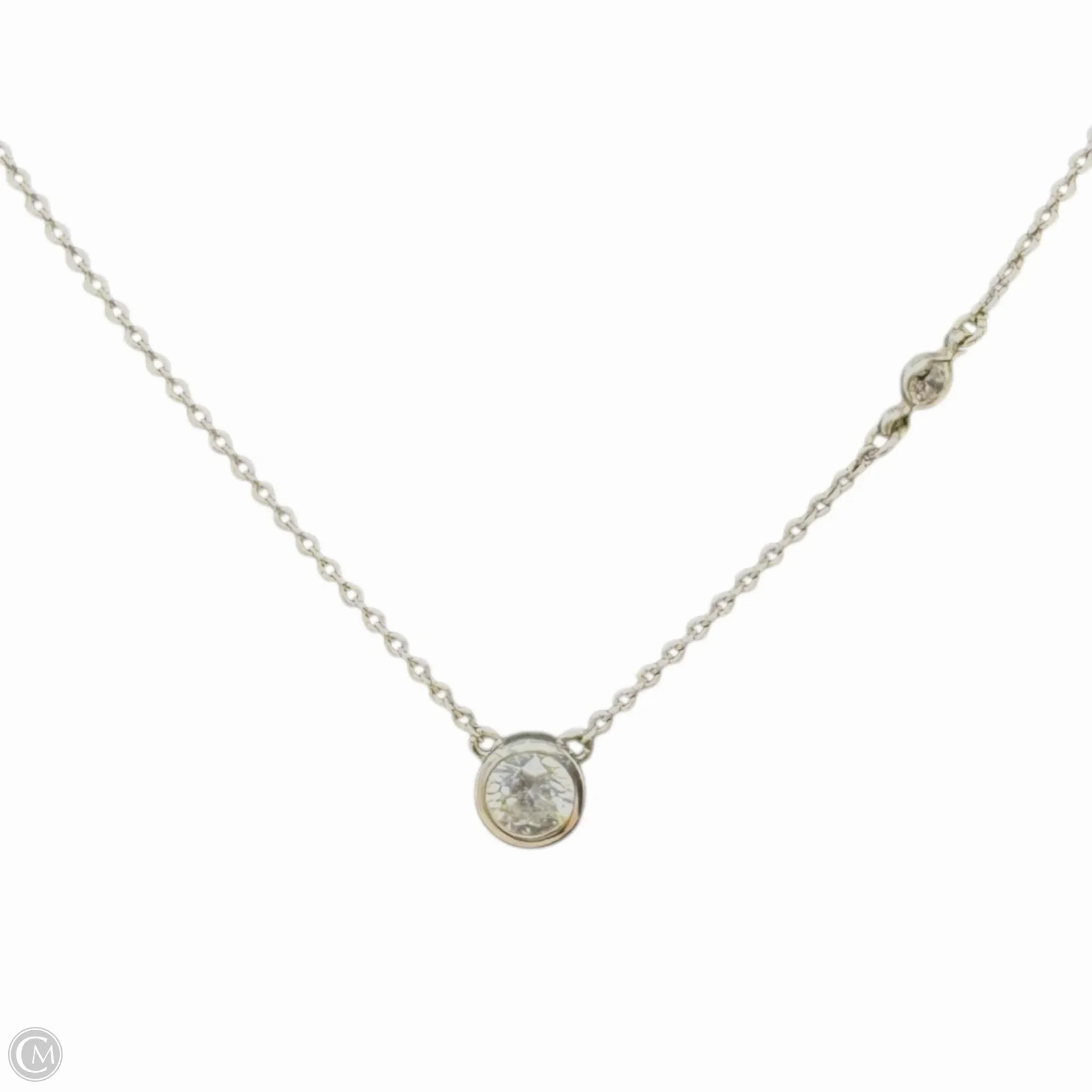 Marvel CZ & Sterling Silver Necklace By Silpada