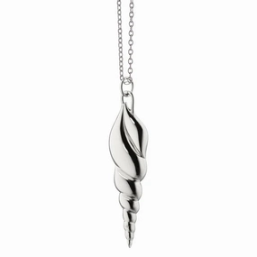 Monica Rich Kosann The Venus Shell Necklace in Sterling Silver