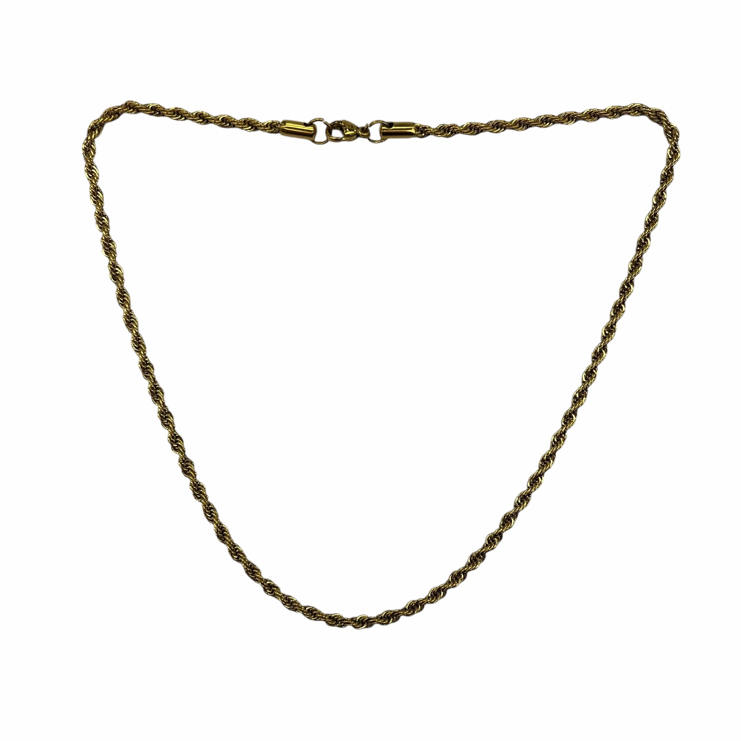 Necklace Chain By Clothes Mentor In Gold