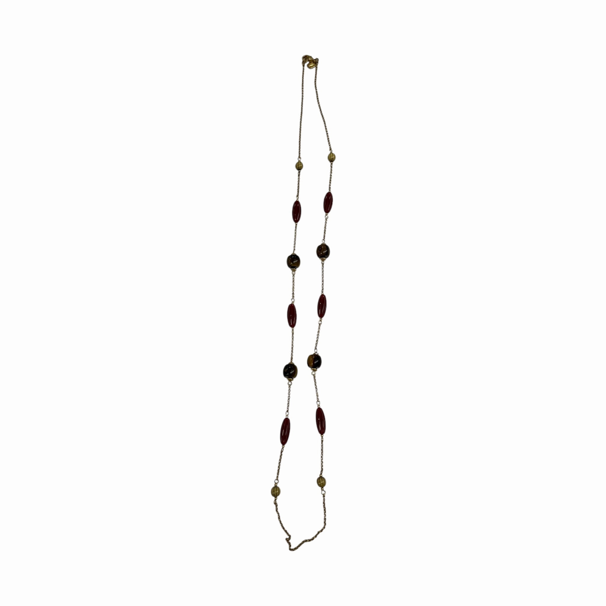 Necklace Chain By Lauren By Ralph Lauren In Brown