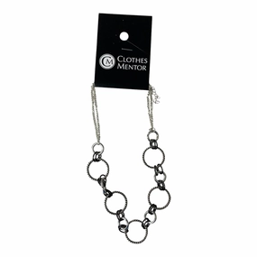 Necklace Chain By Premier Designs In Black & Silver