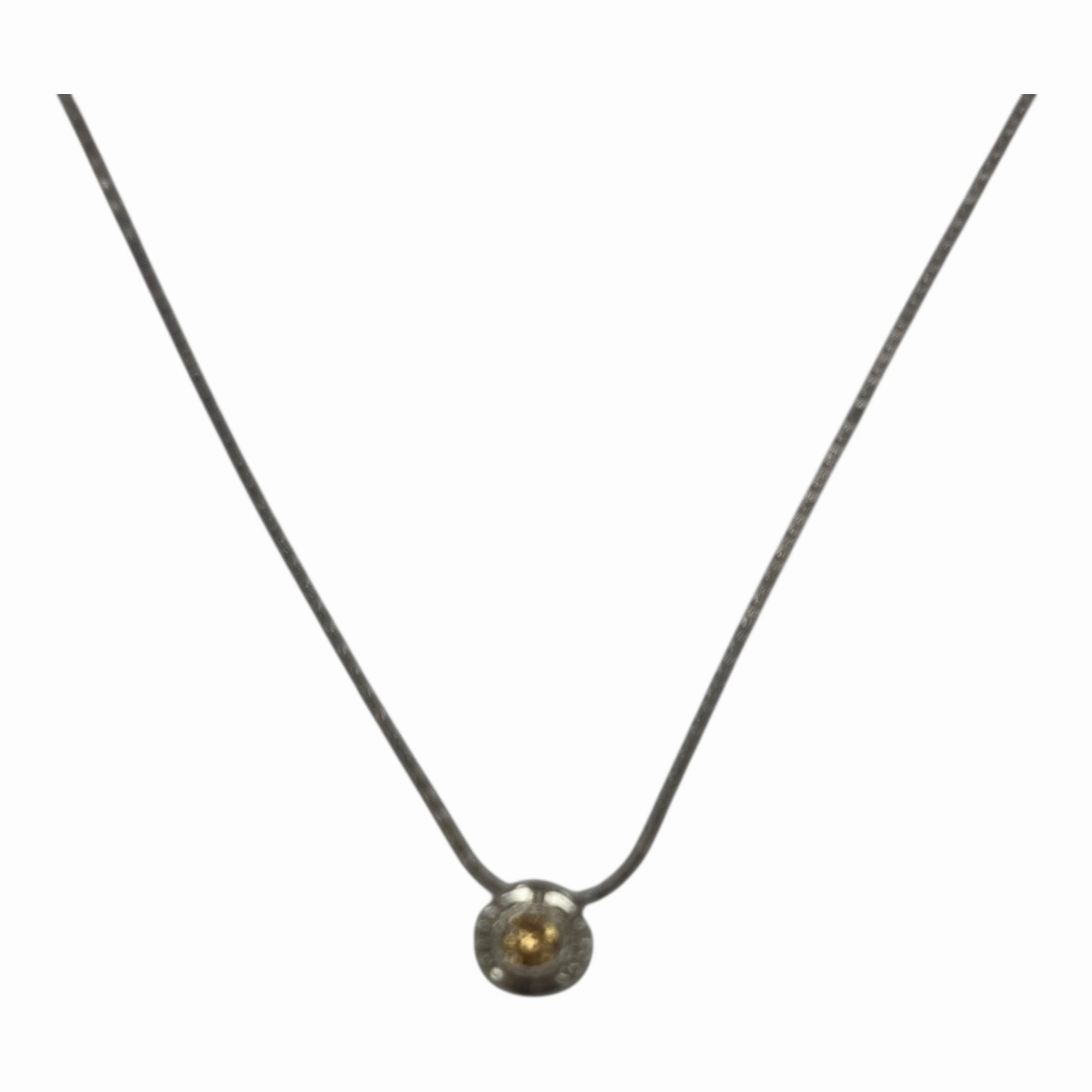 Necklace Charm By Brighton In Yellow