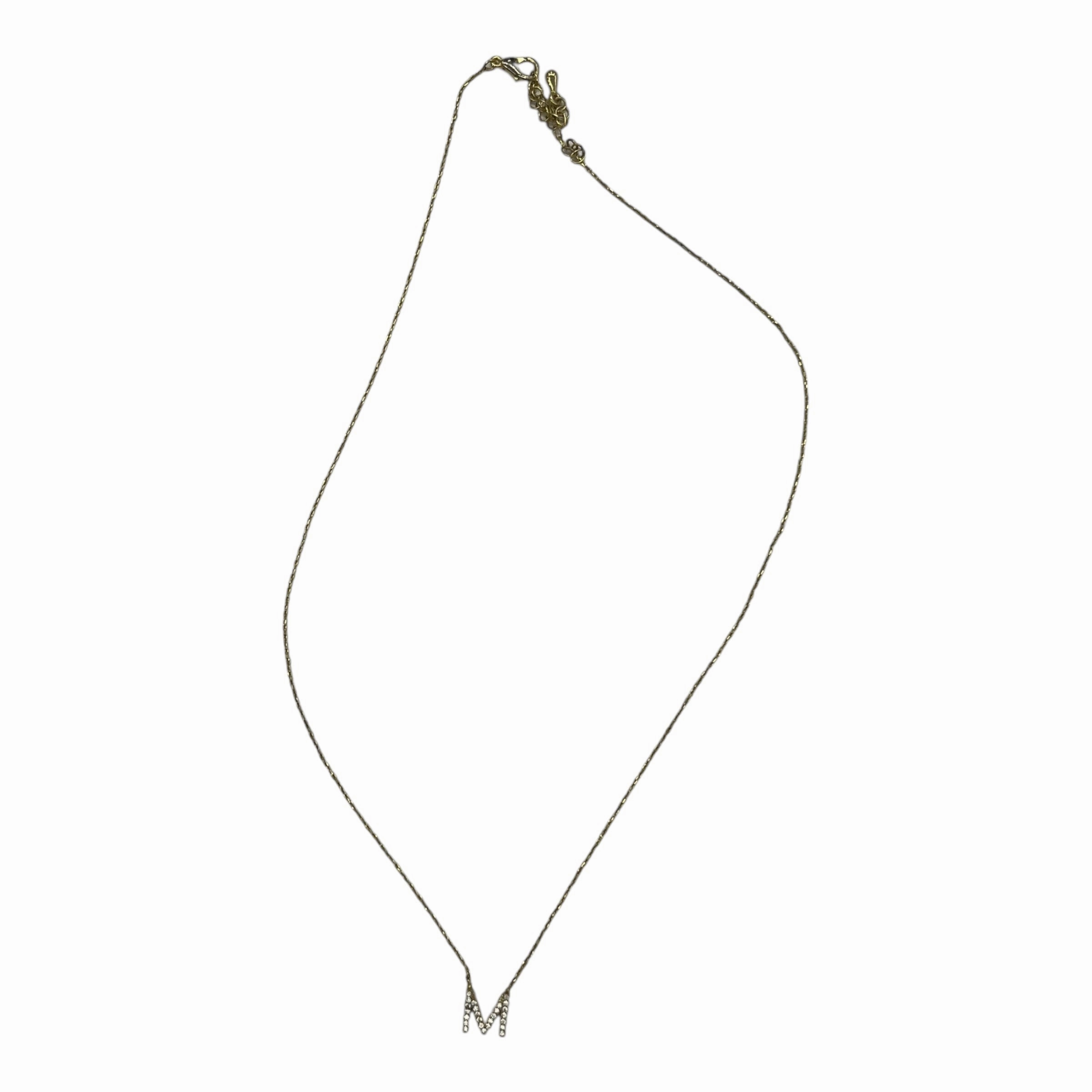 Necklace Charm By Clothes Mentor In Gold