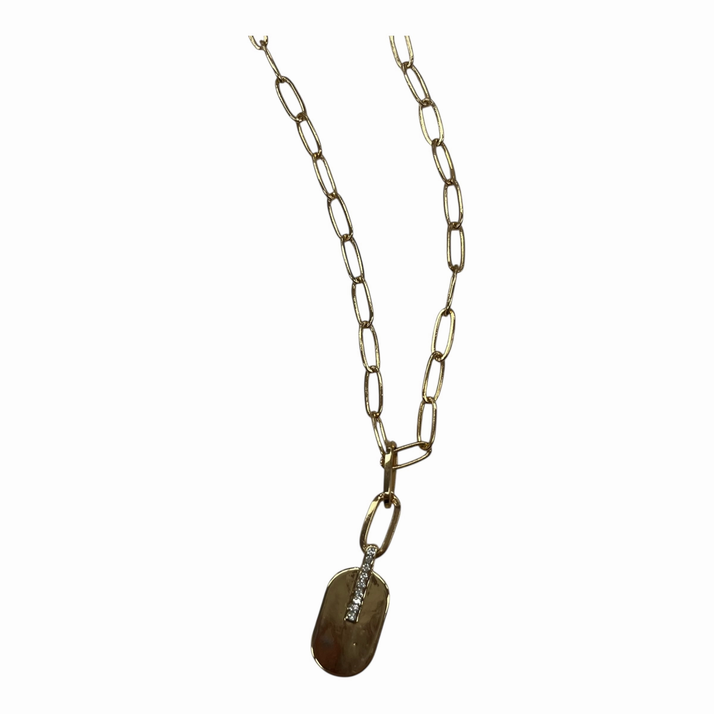Necklace Charm By Clothes Mentor In Gold