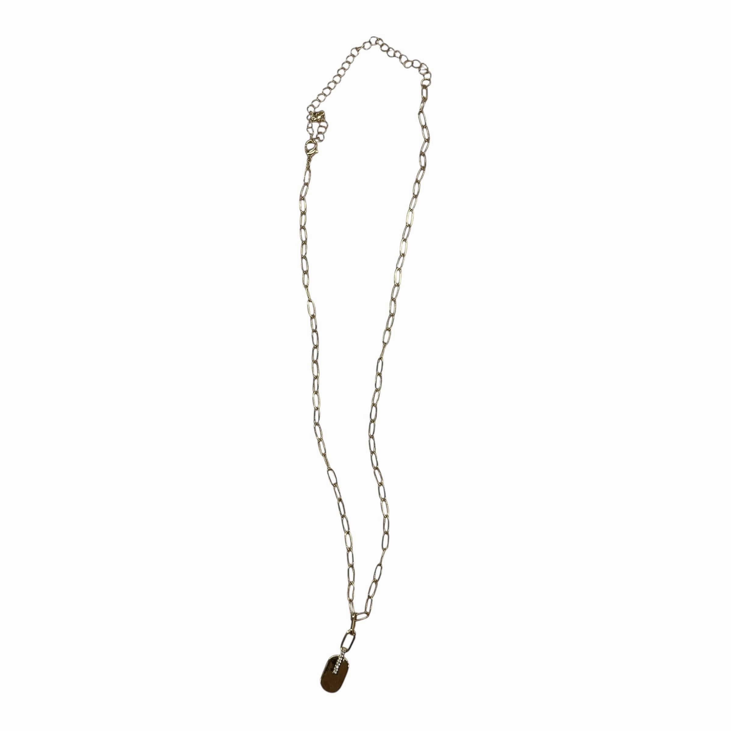 Necklace Charm By Clothes Mentor In Gold