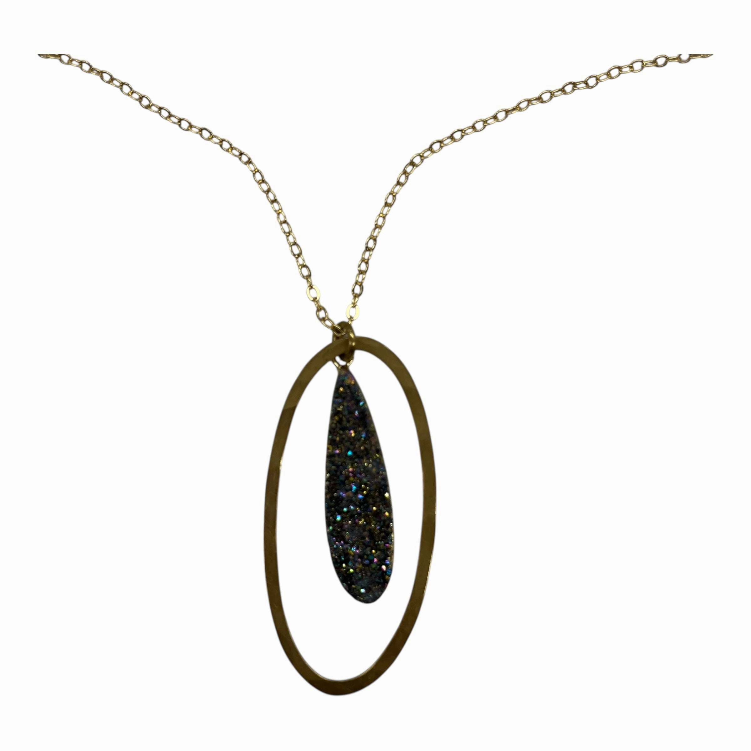 Necklace Charm By Clothes Mentor In Gold