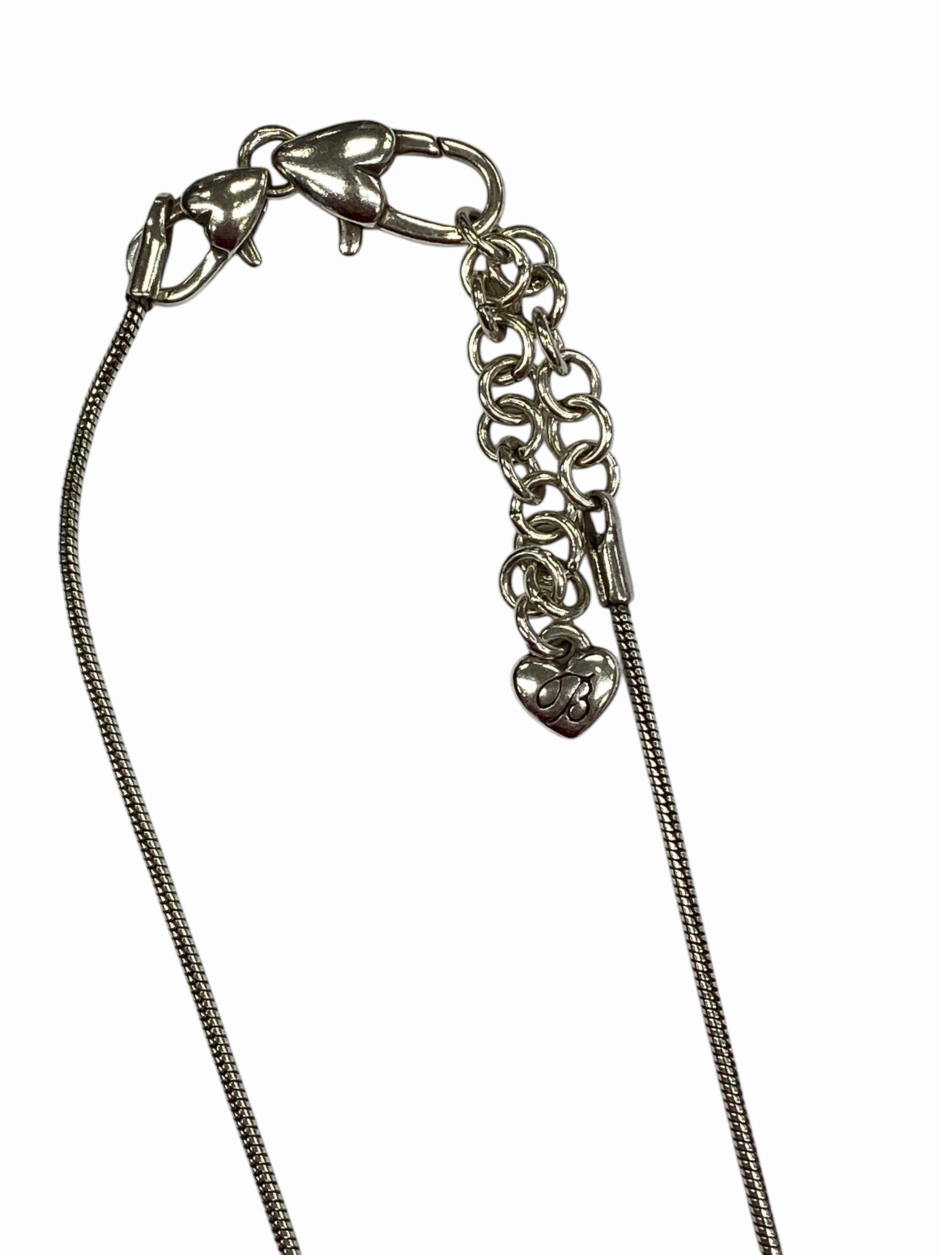 Necklace Designer By Brighton In Silver