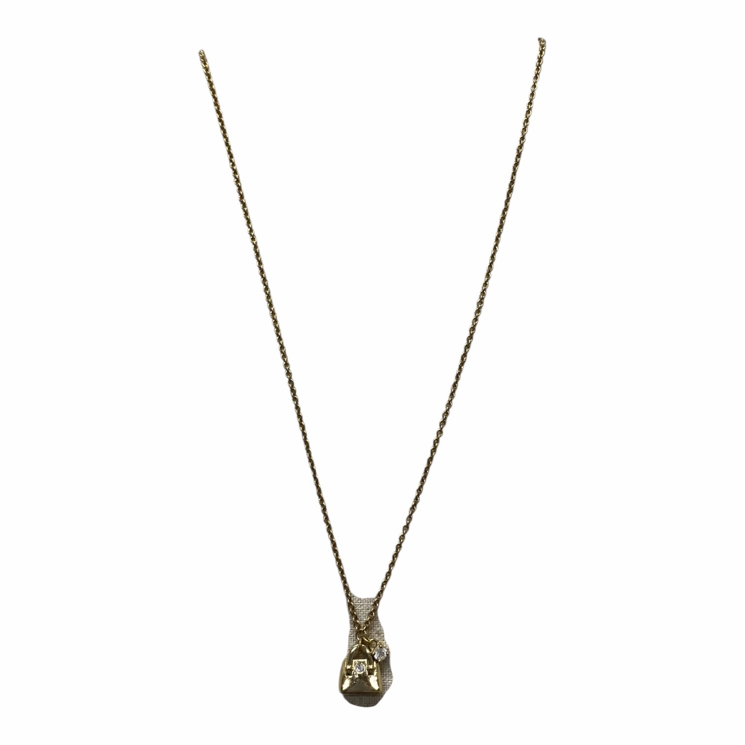 Necklace Designer By Kate Spade In Gold