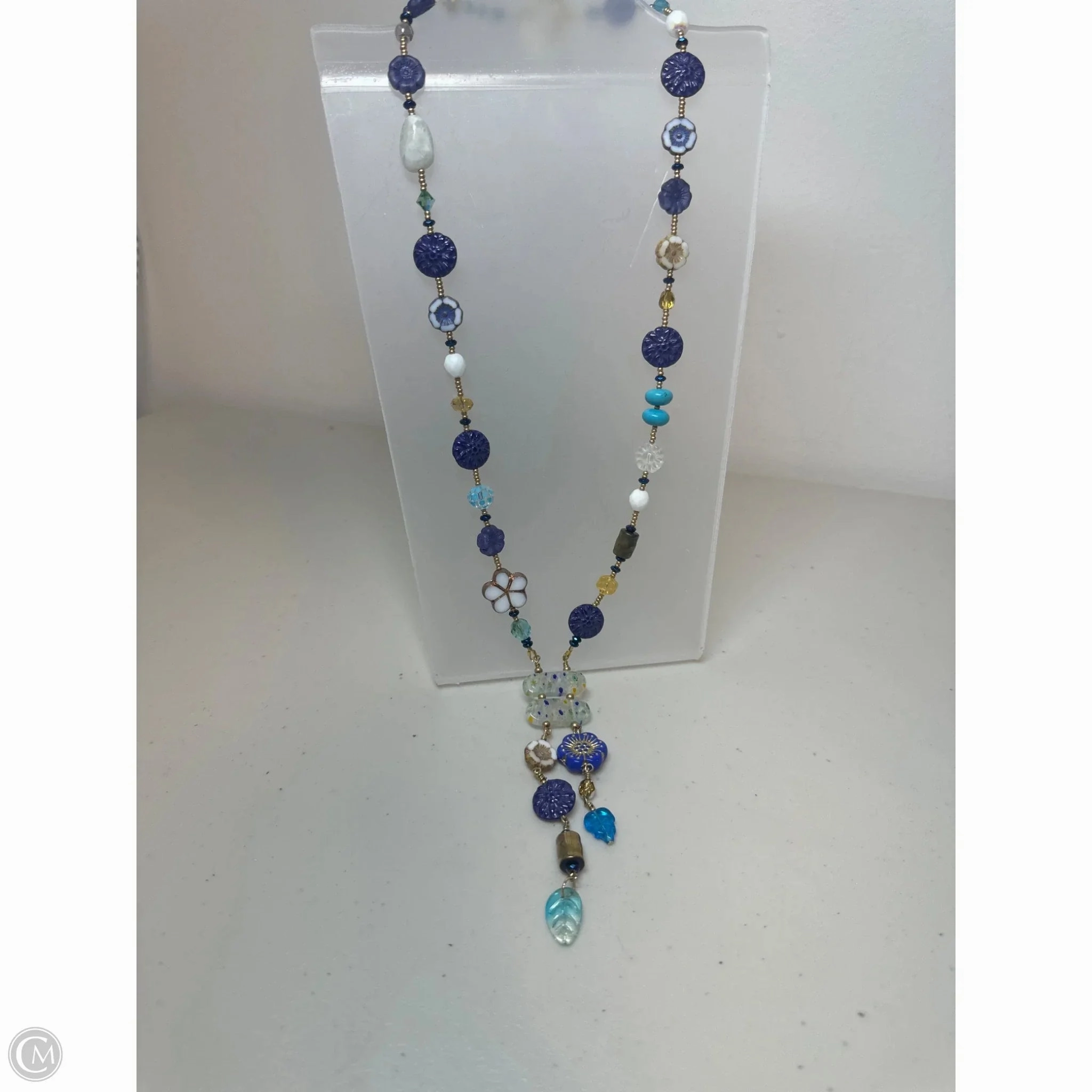 Necklace Lariat & Y-drop By Cmb