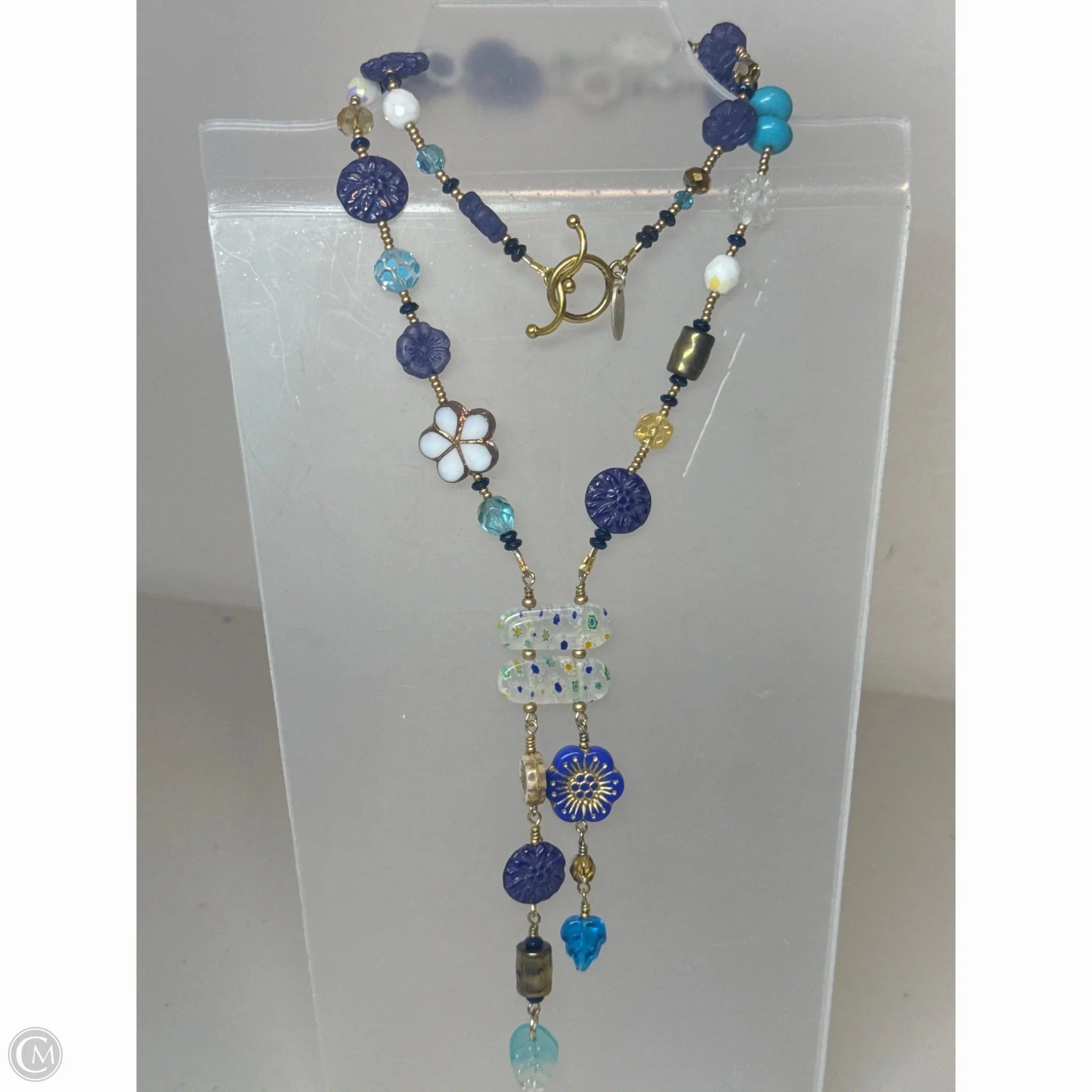 Necklace Lariat & Y-drop By Cmb