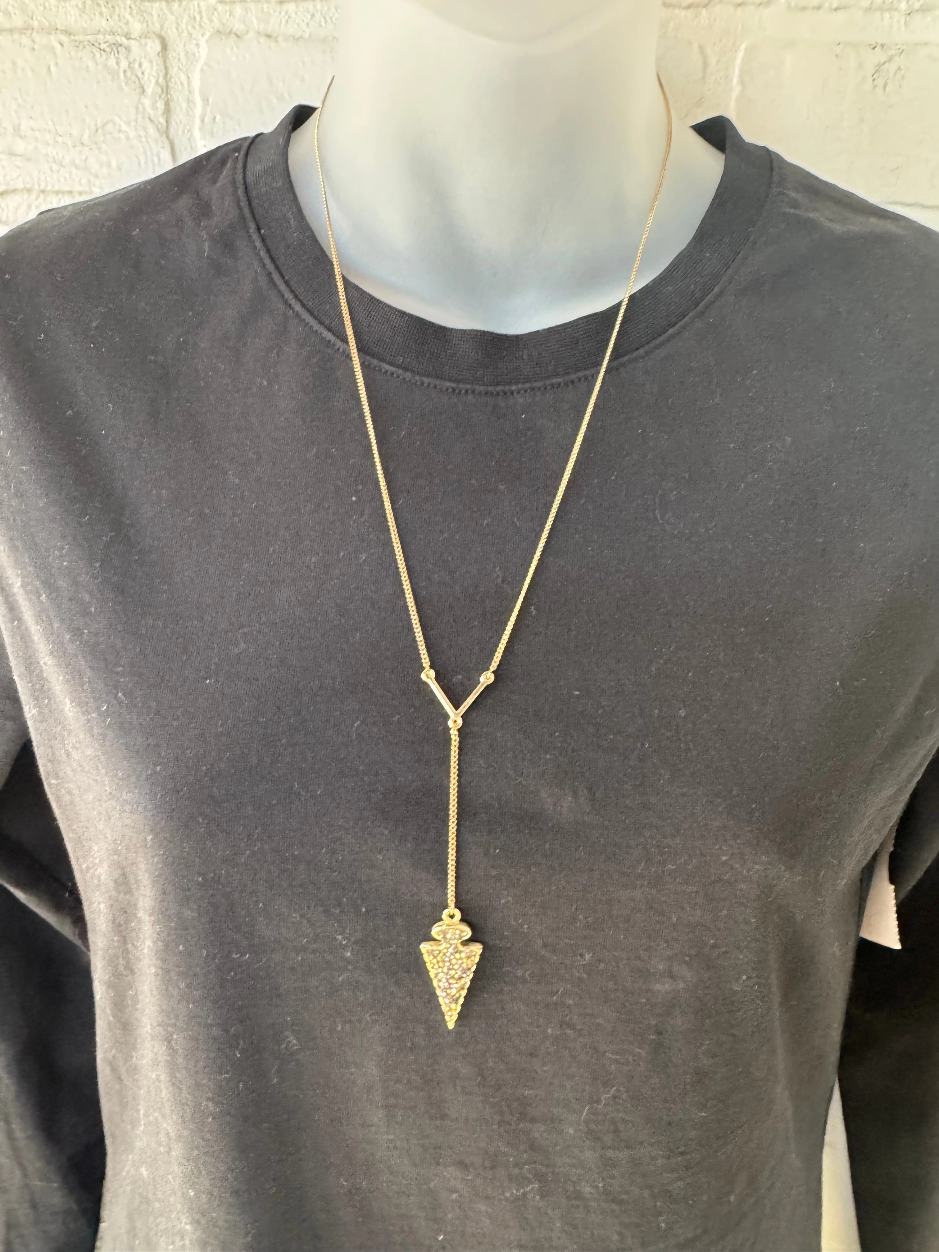 Necklace Lariat & Y-drop By Express