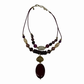 Necklace Layered By Chicos In Red