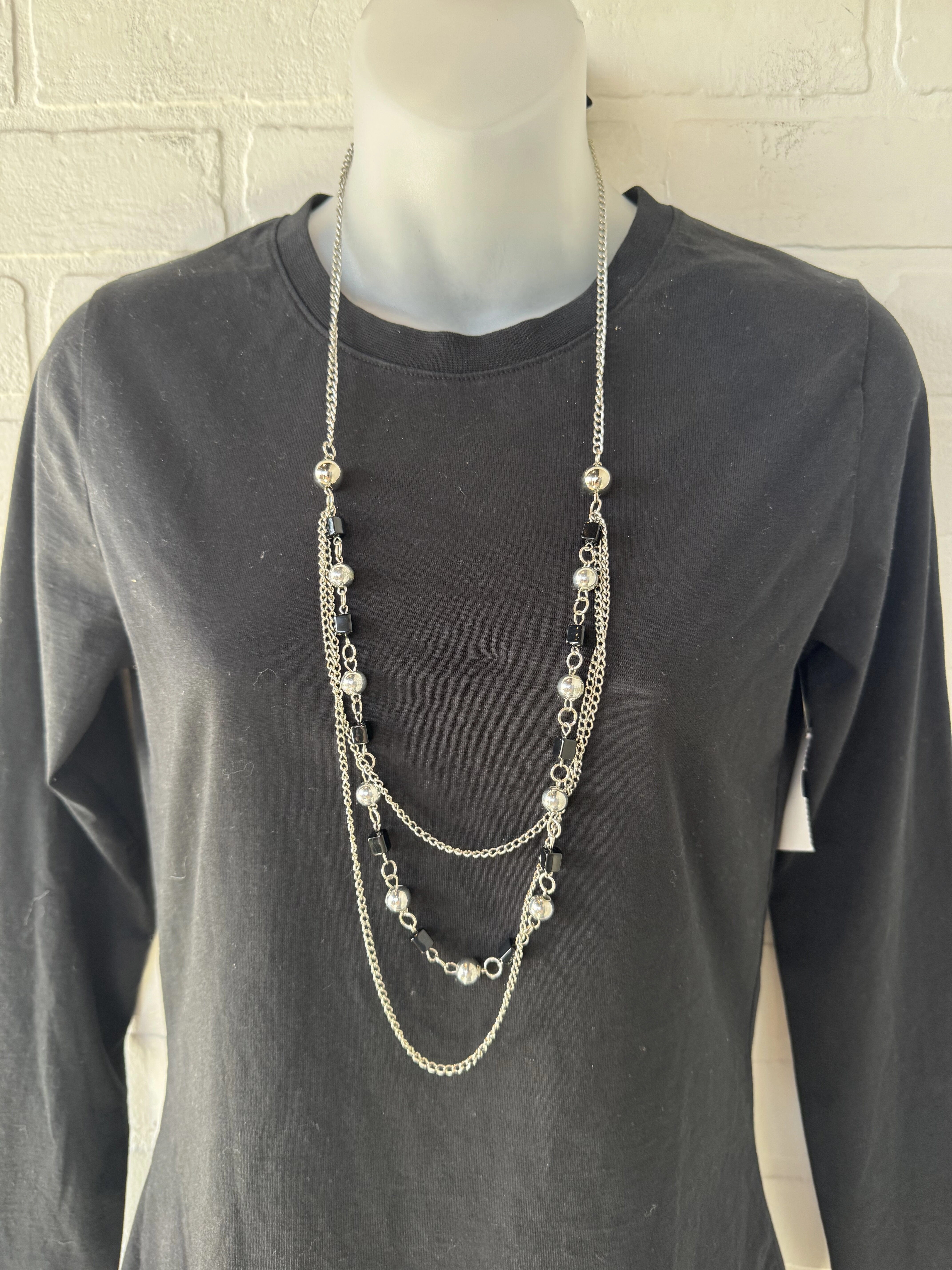 Necklace Layered By Clothes Mentor