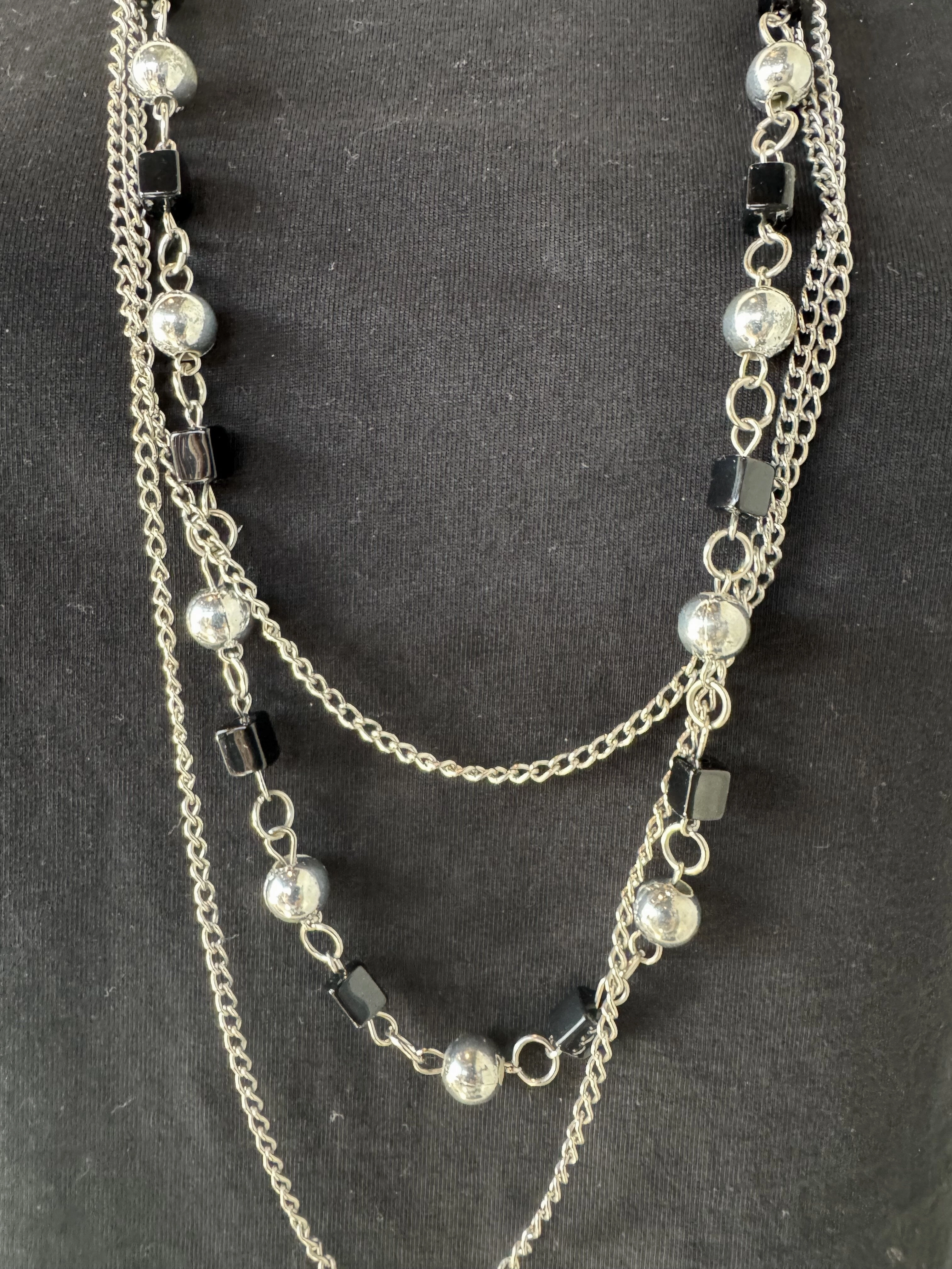 Necklace Layered By Clothes Mentor