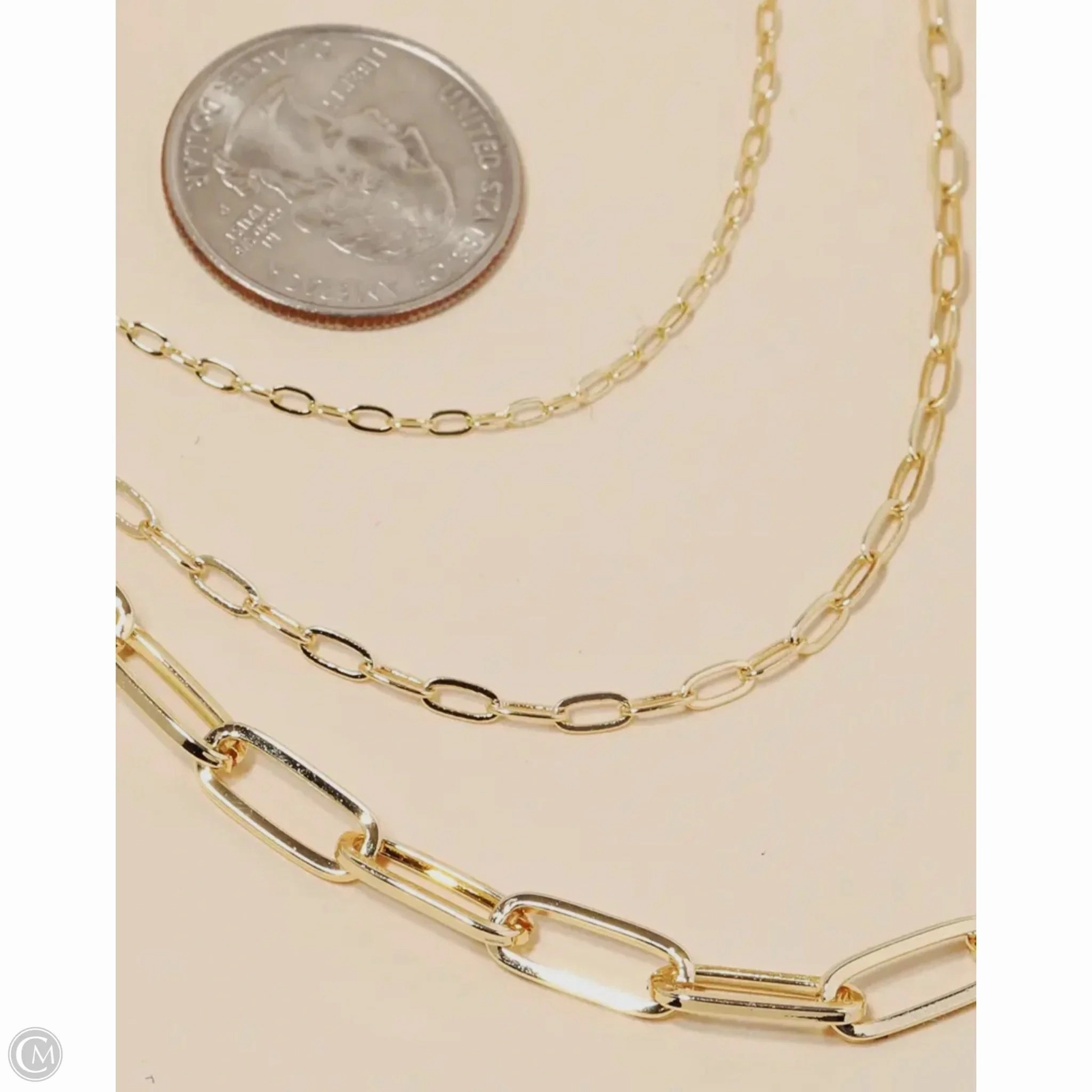 Necklace Layered By Clothes Mentor