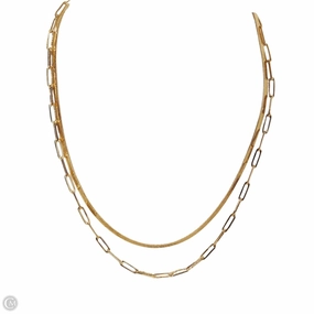 Necklace Layered By Clothes Mentor