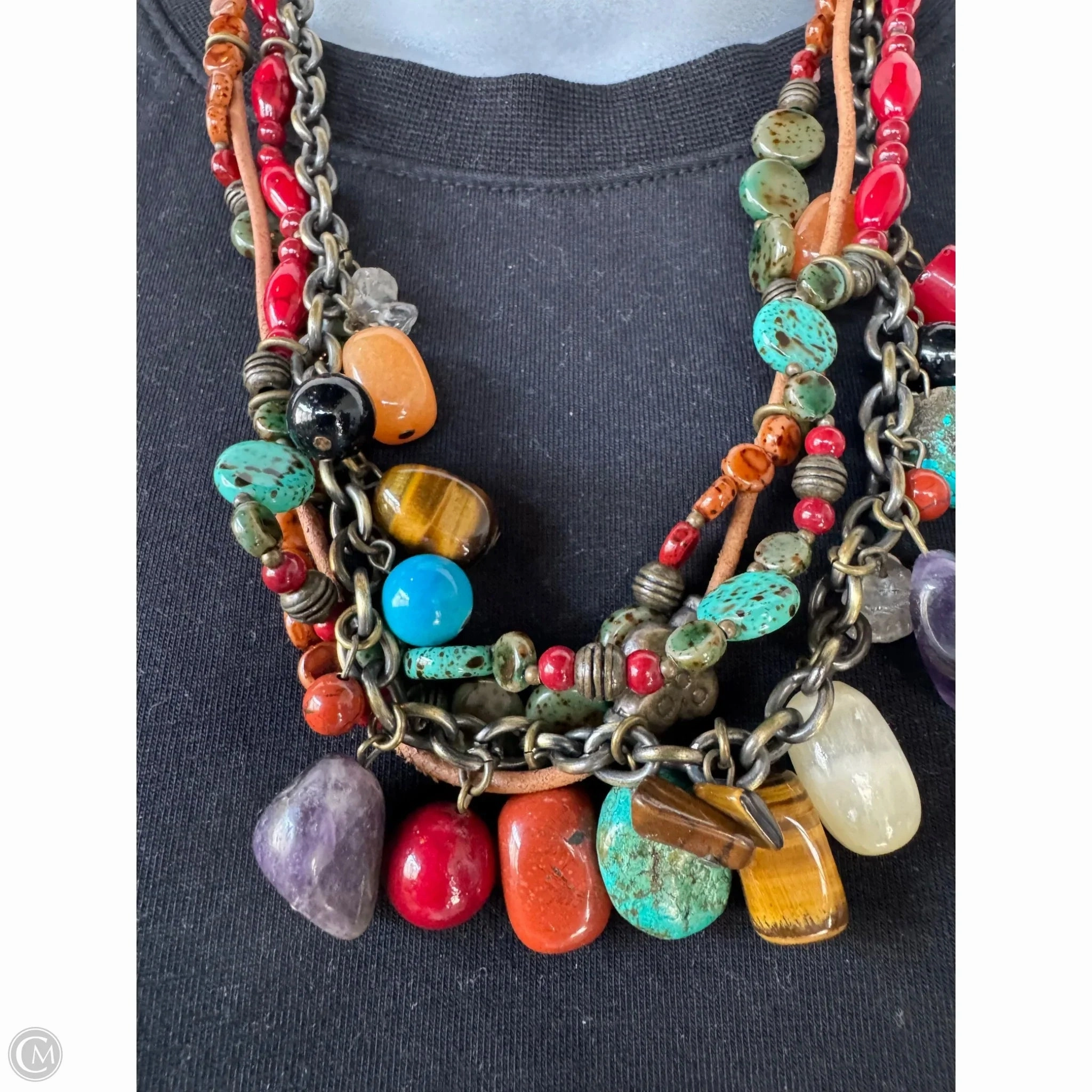 Necklace Layered By Clothes Mentor