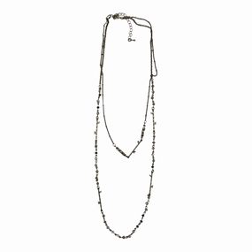 Necklace Layered By Clothes Mentor In Gold