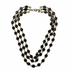 Necklace Layered By Clothes Mentor In Gold