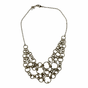 Necklace Layered By Clothes Mentor In Gold