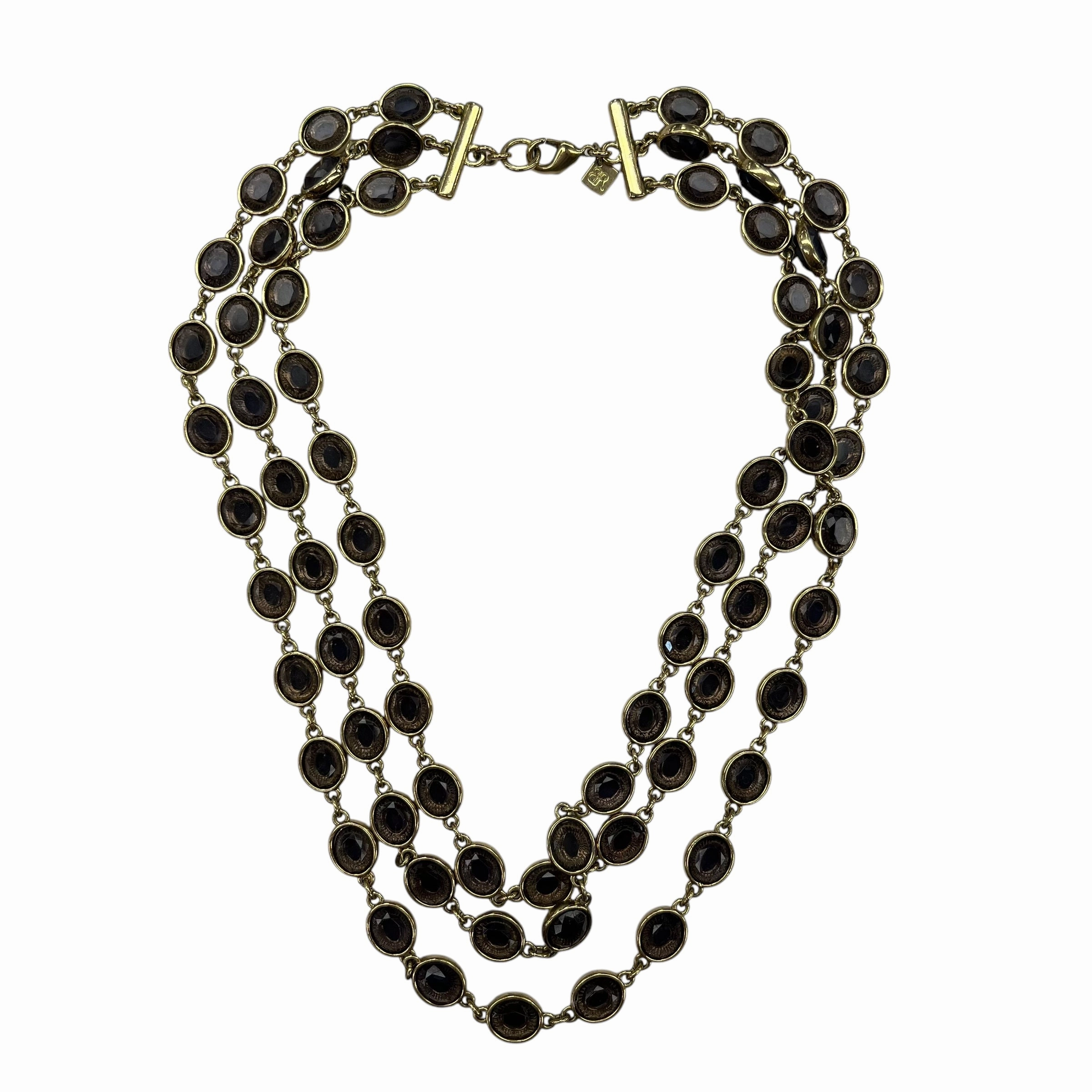 Necklace Layered By Clothes Mentor In Gold