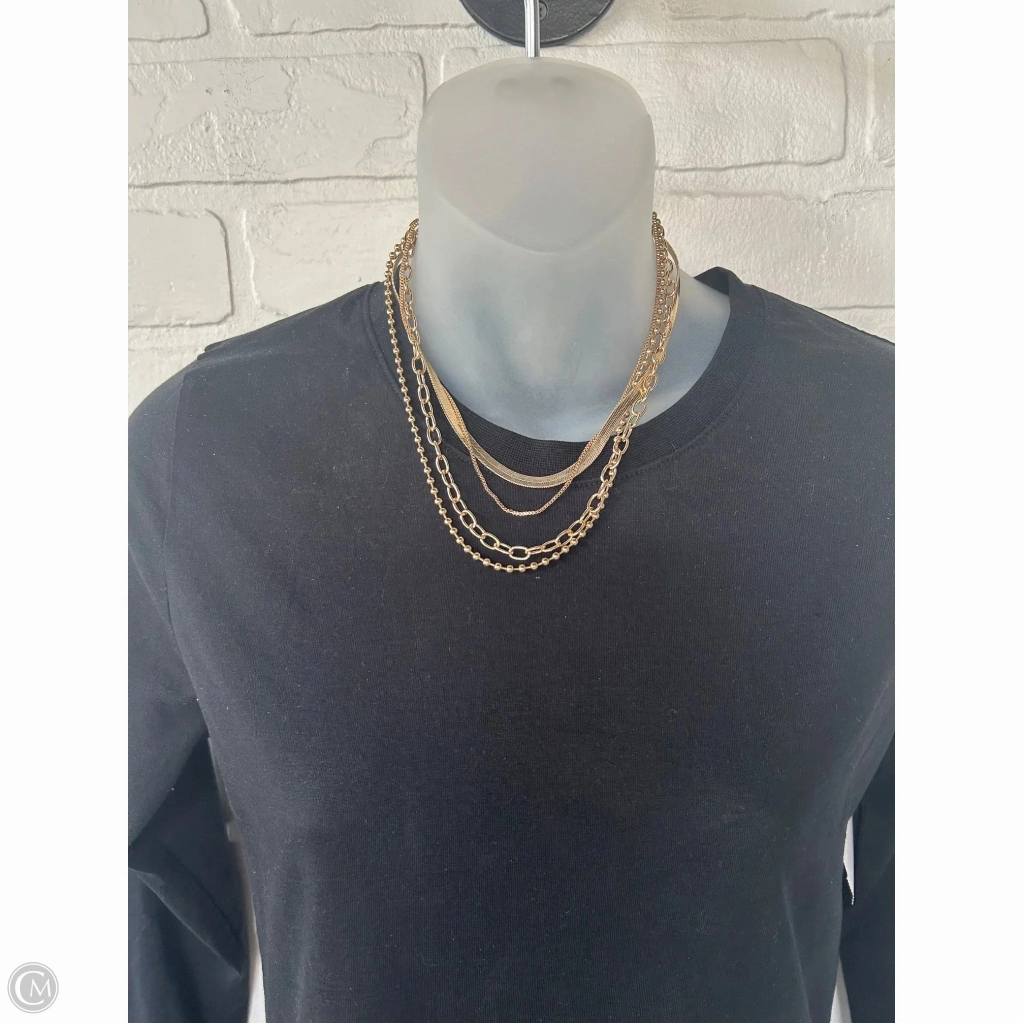 Necklace Layered By Clothes Mentor