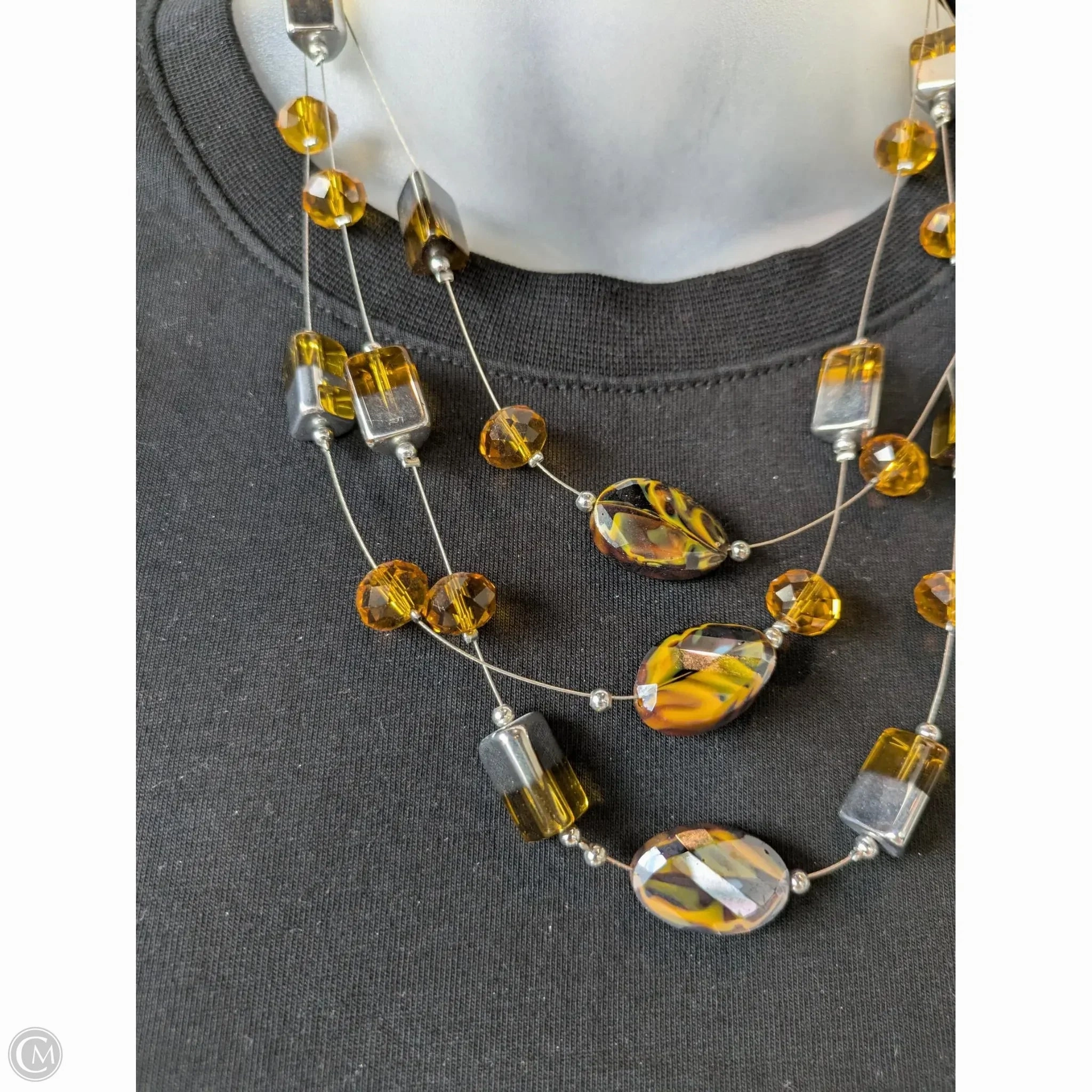 Necklace Layered By Clothes Mentor