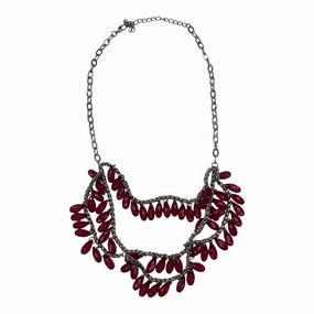 Necklace Layered By Cmf In Pink & Silver