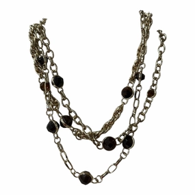 Necklace Layered By Liz Claiborne In Black & Gold