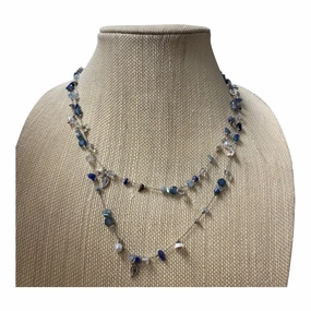 Necklace Layered By Simply Noelle In Blue