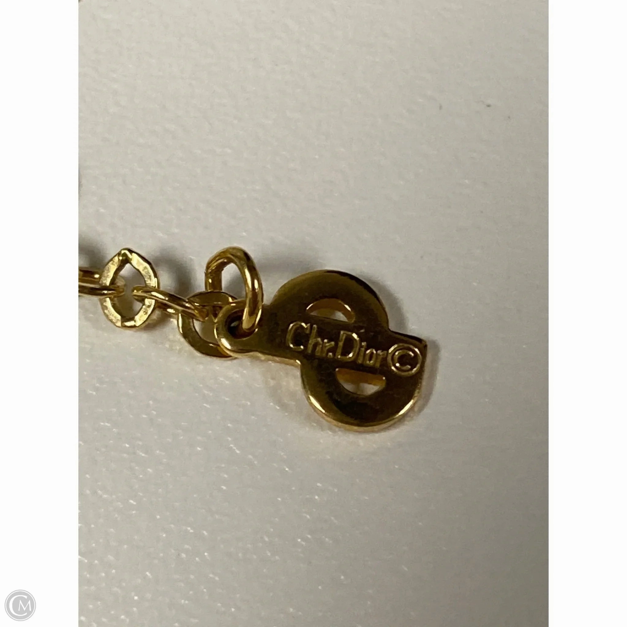 Necklace Luxury Designer By Dior, Size: 1