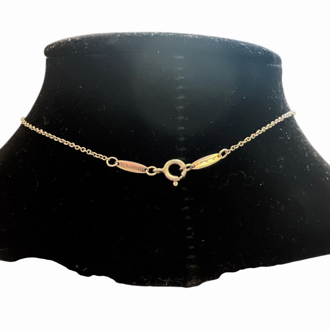 Necklace Luxury Designer By Tiffany And Company In Silver