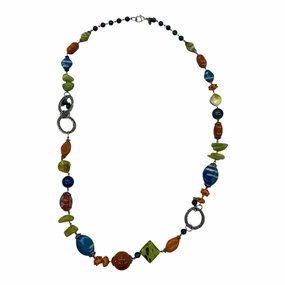 NECKLACE OTHER by CHICOS In BLUE & GREEN