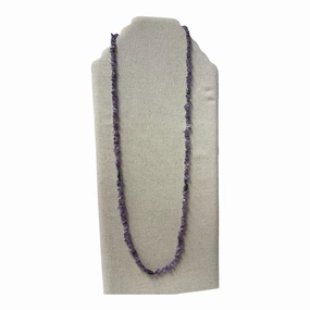 Necklace Other By Cme In Purple