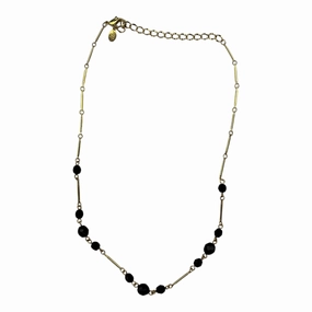 Necklace Other By Lc Lauren Conrad In Black & Gold