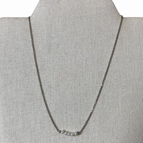 Necklace Other By Time And Tru In Silver