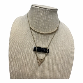 Necklace Other In Black & Gold