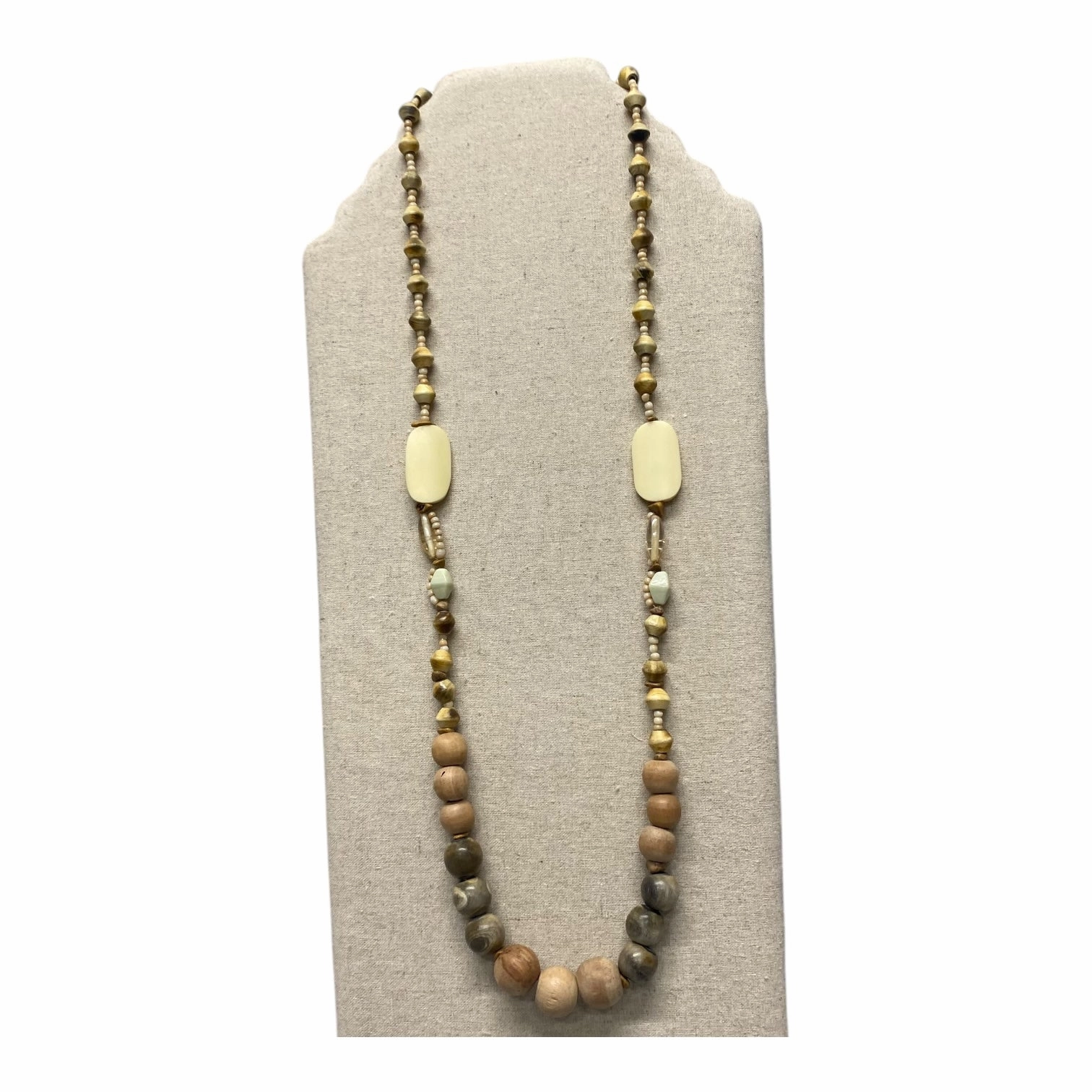 Necklace Other In Tan