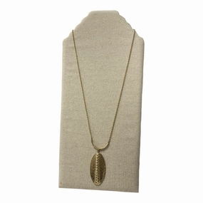 Necklace Pendant By Banana Republic In Gold