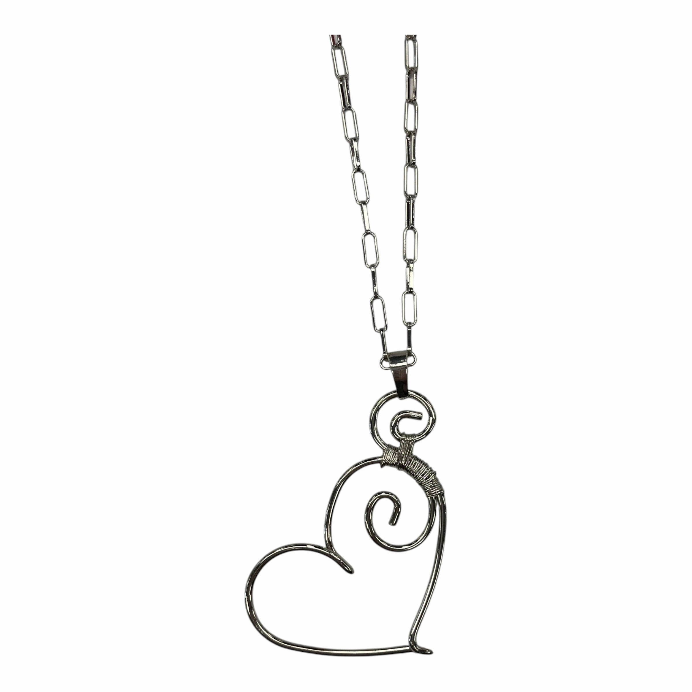 Necklace Pendant By Clothes Mentor In Silver