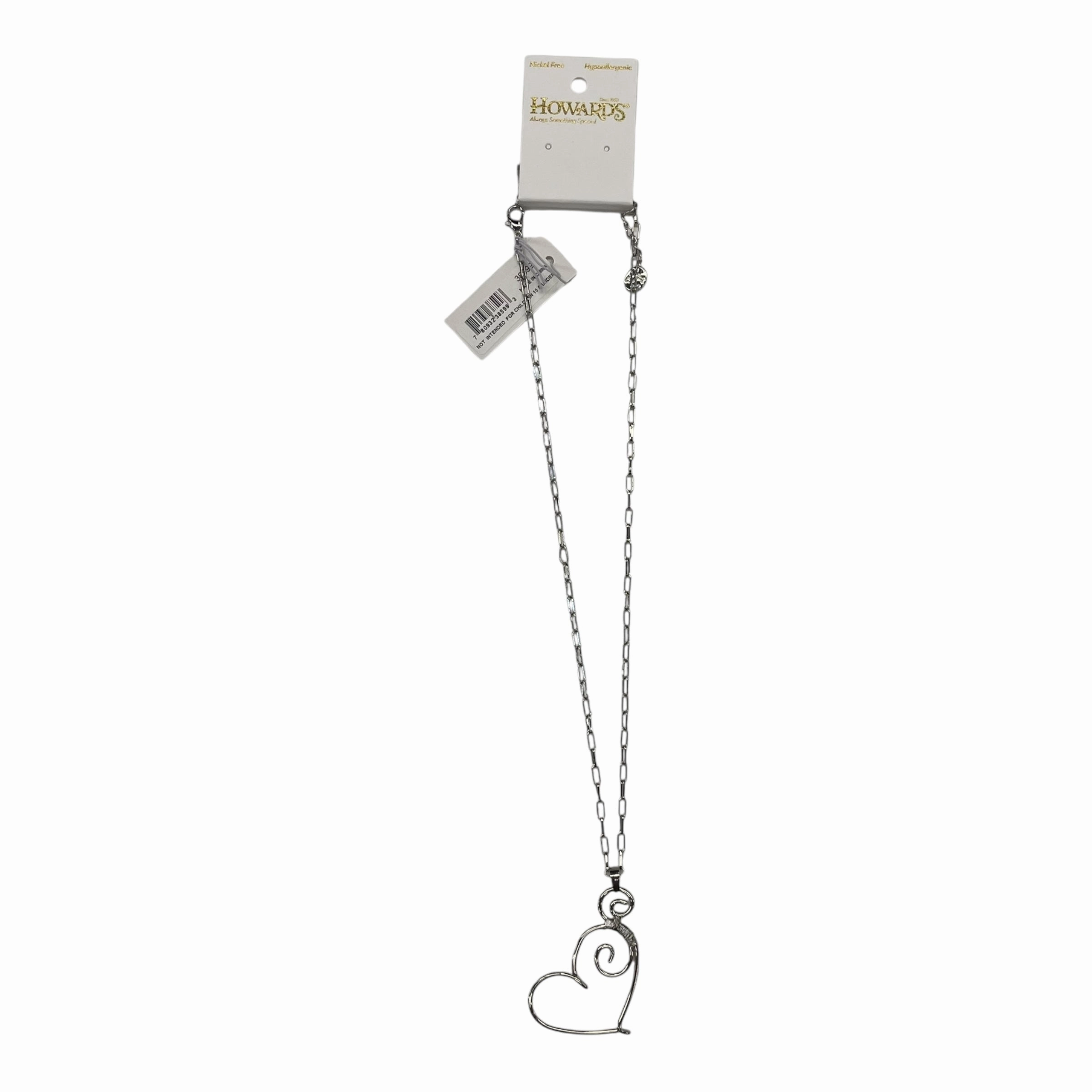 Necklace Pendant By Clothes Mentor In Silver