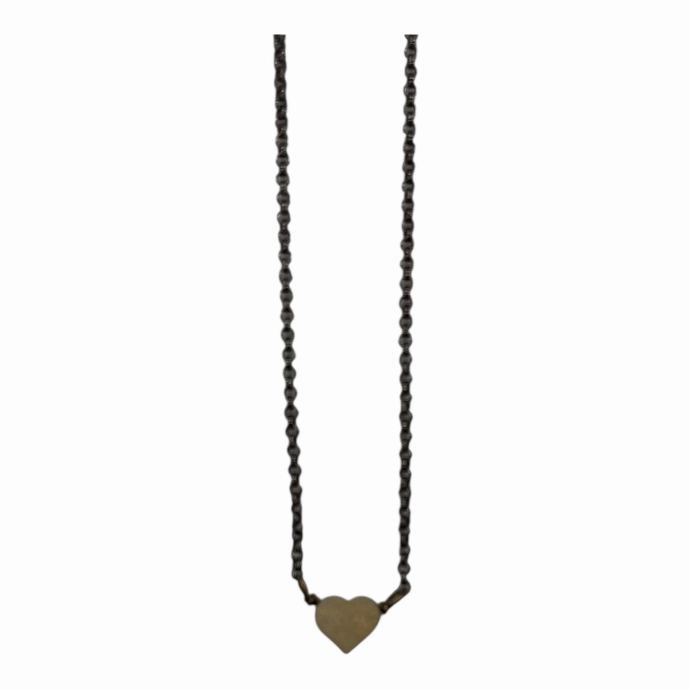 Necklace Pendant By Clothes Mentor In Silver