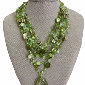 Necklace Pendant By Cme In Green