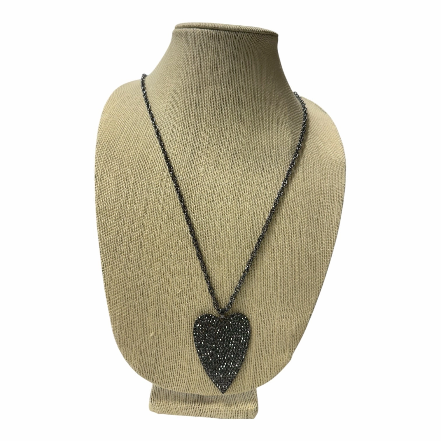 Necklace Pendant  In Grey