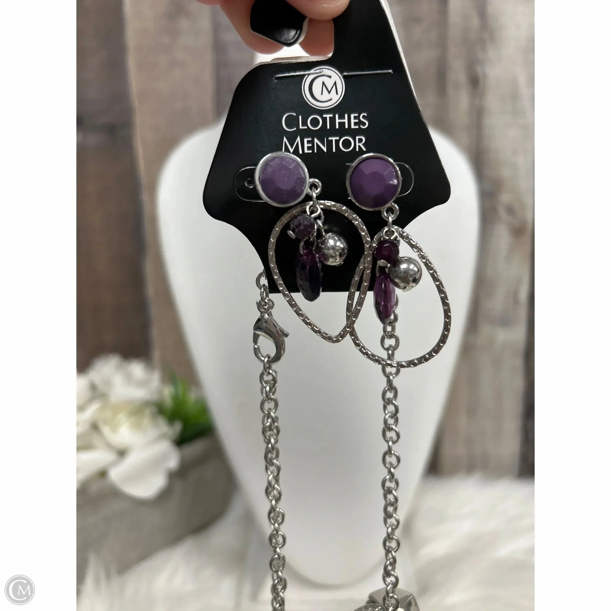 Necklace Set By Chicos, Size: 02 Piece Set